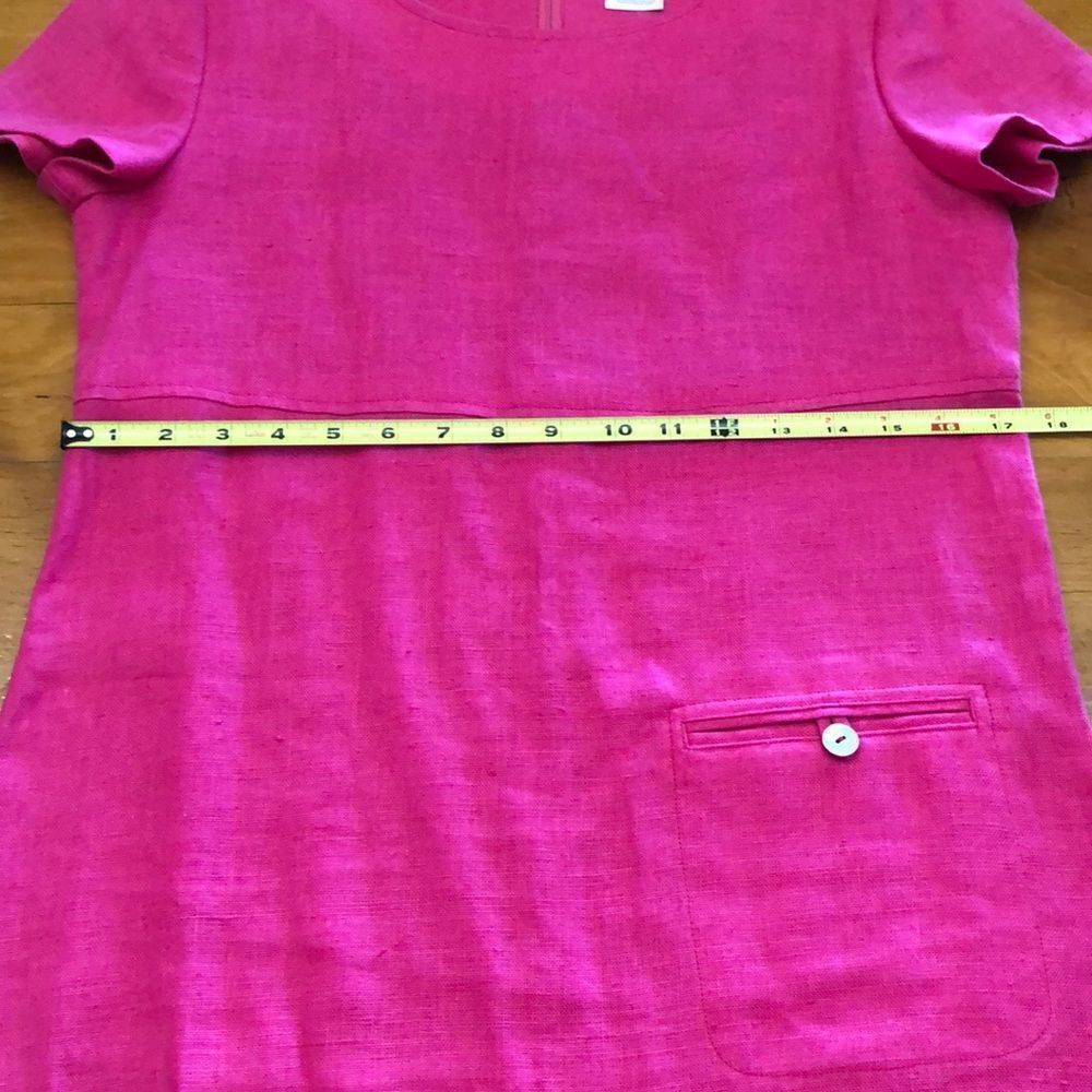 Talbots Short Sleeve Pink Dress - Picture 9 of 12